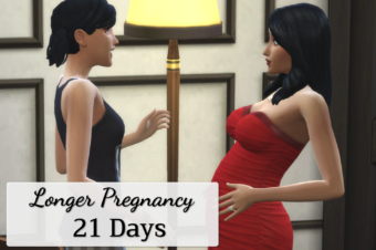Longer pregnancy: 21 days