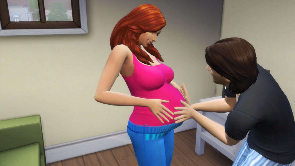 sims 4 pregnant mod