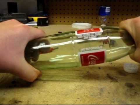 Make a Recycled Glass Cup from a Bottle