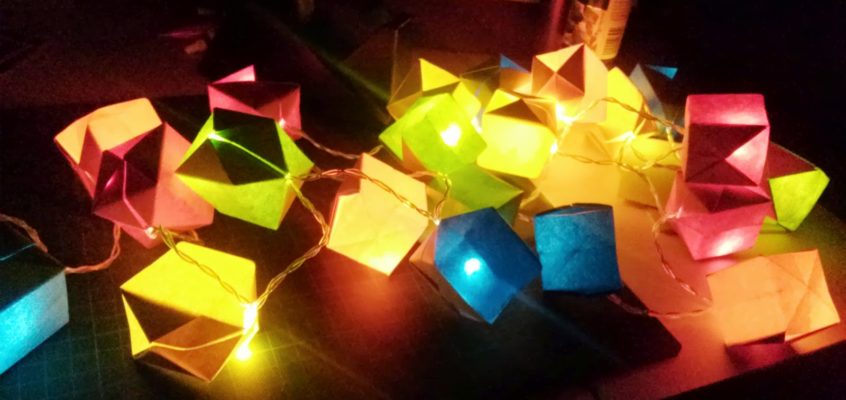 Origami-Baloon Lichterketten!