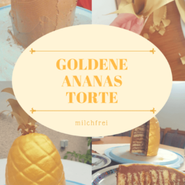 Goldene Ananas Torte