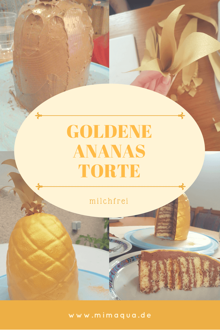 Rezept: Goldene Ananas Torte